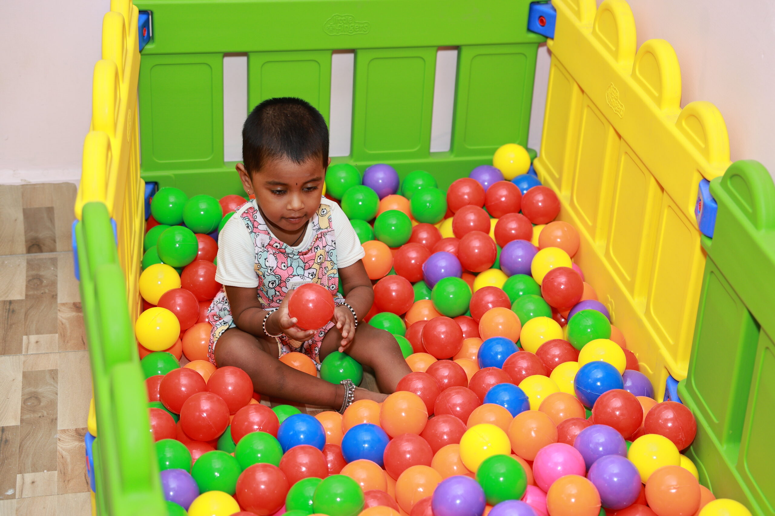Happy, confident children at Kinder Kidsalaya