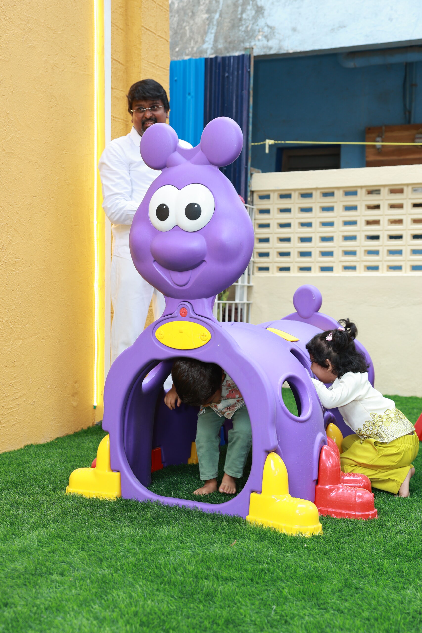 Story time at Kinder Kidsalaya